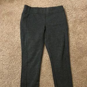 Herringbone style structured leggings